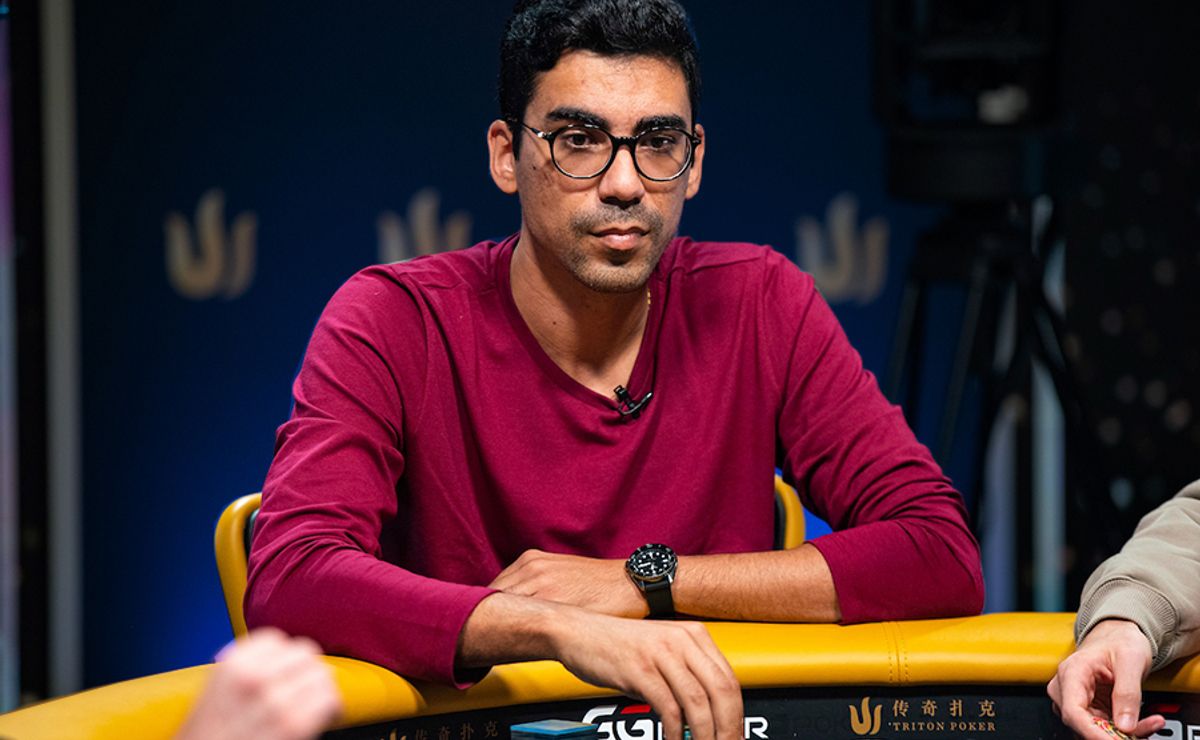 Pablo Brito avançou ao Dia 2 (foto: Joe Giron/Triton Poker)