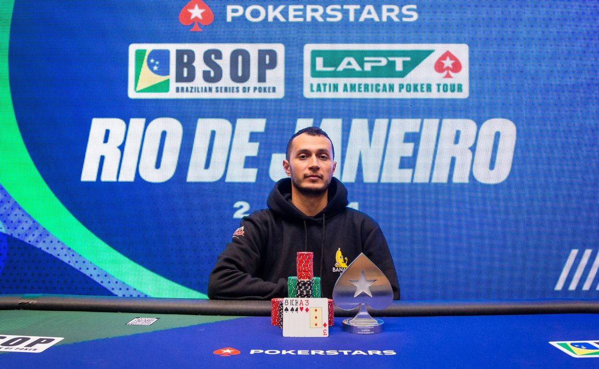 Neto Ribeiro – Campeão do PLO 5 Turbo PKO do LAPT Rio