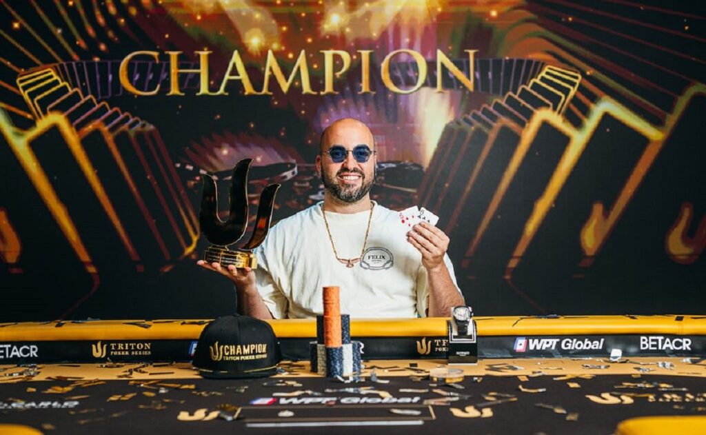 Bryn Kenney faturou o segundo título de Main Event na série high stakes (foto: Joe Giron/Triton Poker)

