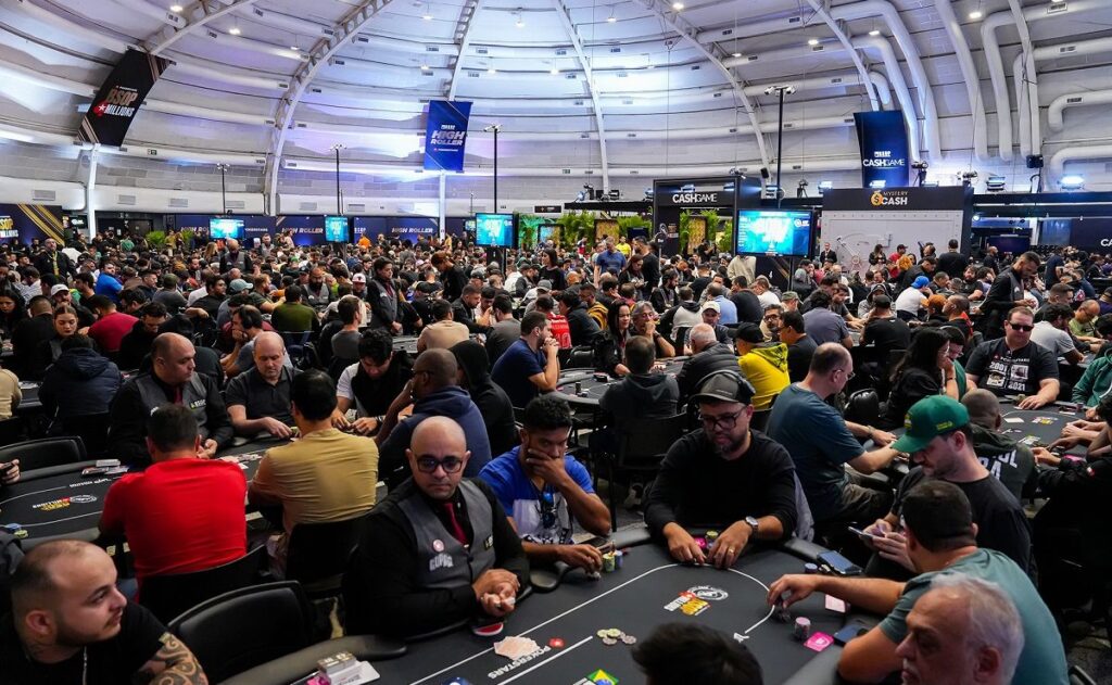 BSOP Millions está enchendo o Golden Hall diariamente
