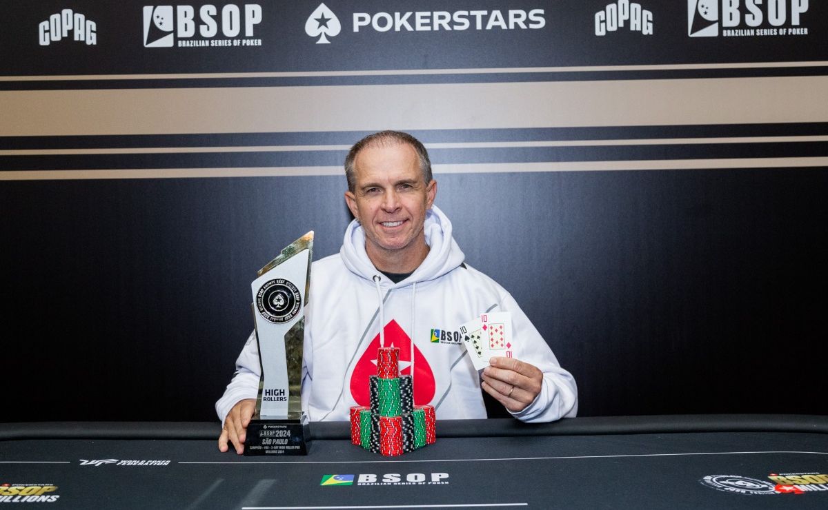 Gualter Salles – Campeão do 2-Day High Roller do BSOP Millions