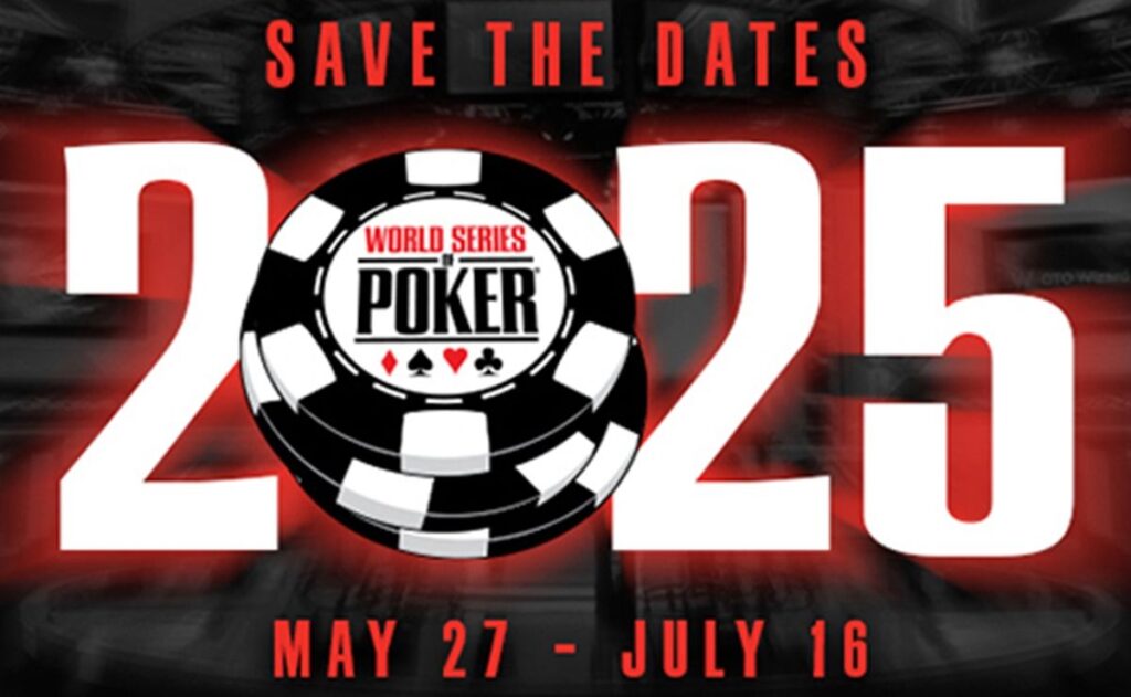 WSOP 2025 teve seus primeiros detalhes revelados (Foto: Reprodução/X @WSOP)
